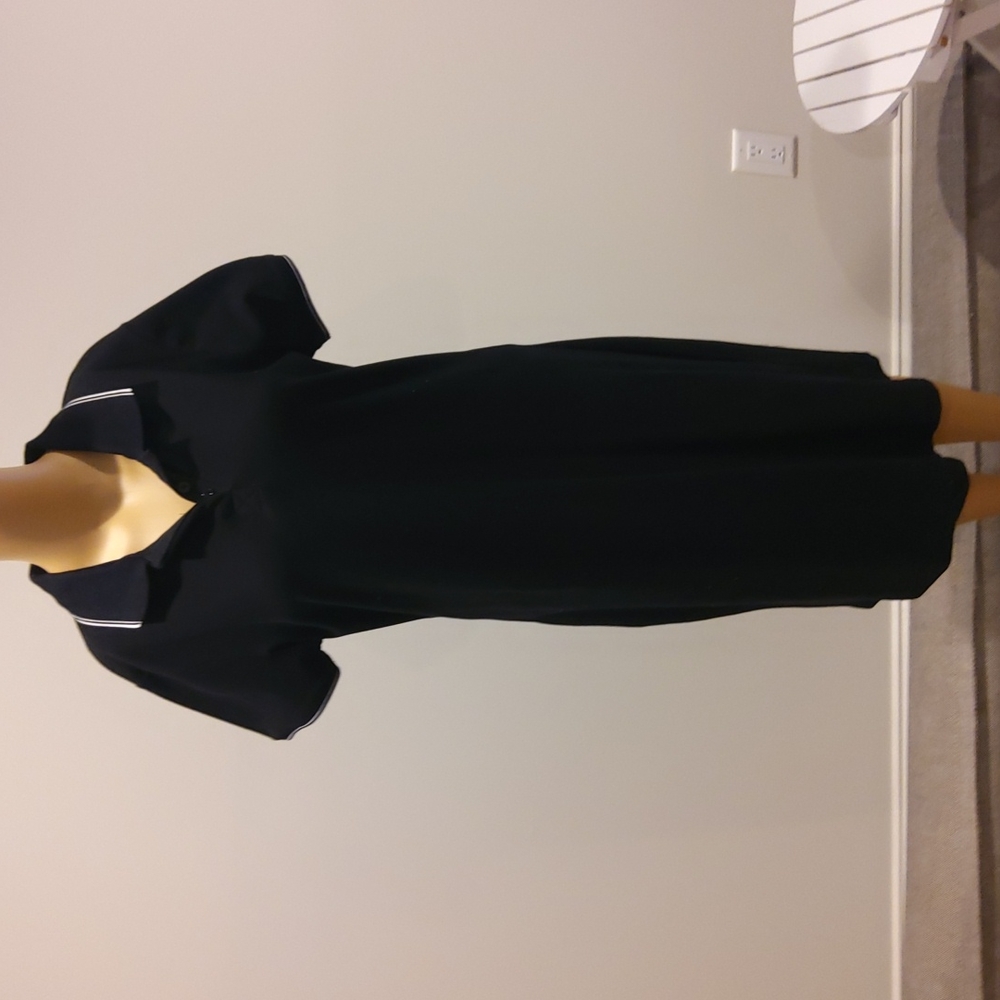 C&B sport navy blue golf shirt dress